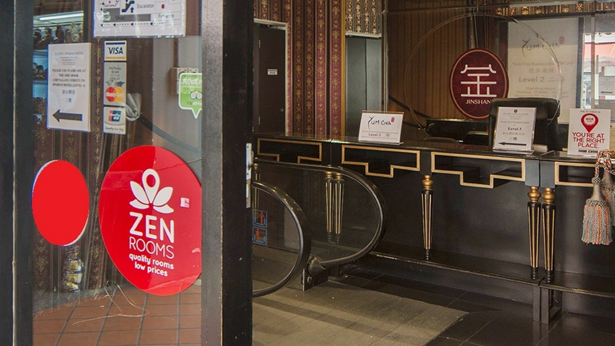 Zen Rooms Jinshan Hotel Singapore Buitenkant foto
